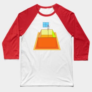 Smoking Area Baseball T-Shirt